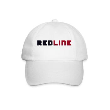 Redline / Borderline / Demarcation / Daiting line - Baseballkappe - Weiß/Weiß - Vorne