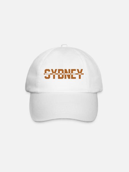 Sydney - Baseballkappe - Weiß/Weiß