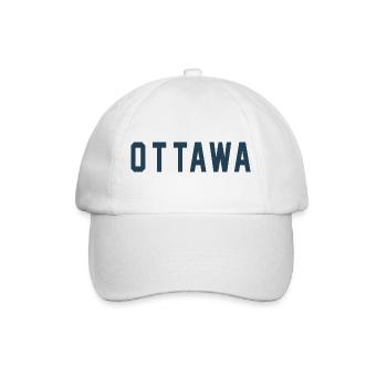 Ottawa - Baseballkappe - Weiß/Weiß - Vorne