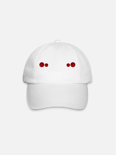 GTR R34 Rücklichter - Baseballkappe - Weiß/Weiß