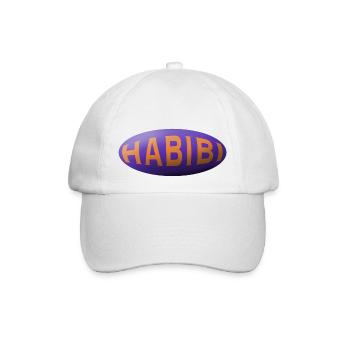 Habibi - Baseballkappe - Weiß/Weiß - Vorne