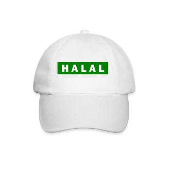 Halal - Baseballkappe - Weiß/Weiß - Vorne