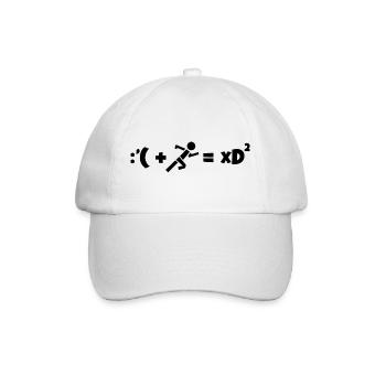 Läufer Formel - Baseballkappe - Weiß/Weiß - Vorne