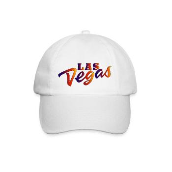LAS VEGAS - Baseballkappe - Weiß/Weiß - Vorne