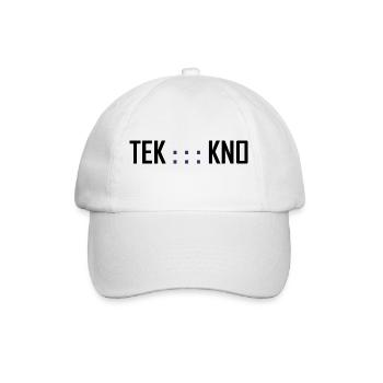 Tekkno 1 - Baseballkappe - Weiß/Weiß - Vorne