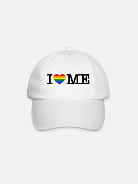Pride2024 - Baseballkappe - Weiß/Weiß