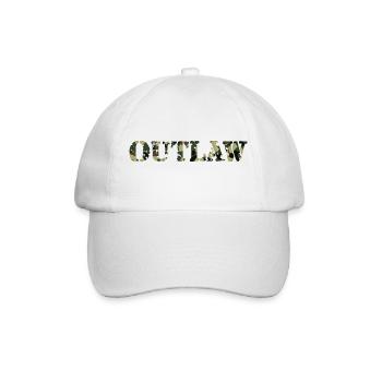 Outlaw - Baseballkappe - Weiß/Weiß - Vorne