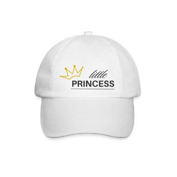 Kleine Prinzessin - Kleine Prinzessin - Baseballkappe - Weiß/Weiß - Vorne