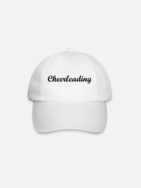 Cheerleading - Baseballkappe - Weiß/Weiß