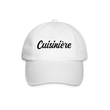 Koch Chef Küche Gastronomie Profi - Baseballkappe - Weiß/Weiß - Vorne