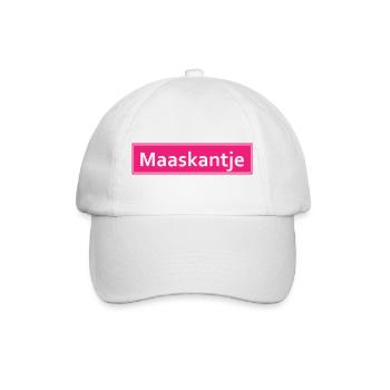 Maaskantje - Oranje - Niederlande - Nederland - Baseballkappe - Weiß/Weiß - Vorne
