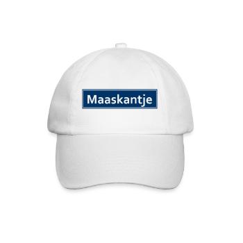 Maaskantje - Oranje - Niederlande - Nederland - Baseballkappe - Weiß/Weiß - Vorne