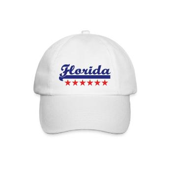 florida - Baseballkappe - Weiß/Weiß - Vorne