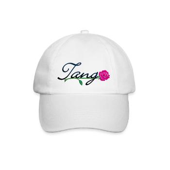 tango with rose (DDP) - Baseballkappe - Weiß/Weiß - Vorne