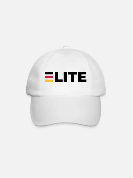 Deutschland Elite - Baseballkappe - Weiß/Weiß