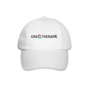 ergotherapie-colorkrais4c - Baseballkappe - Weiß/Weiß - Vorne