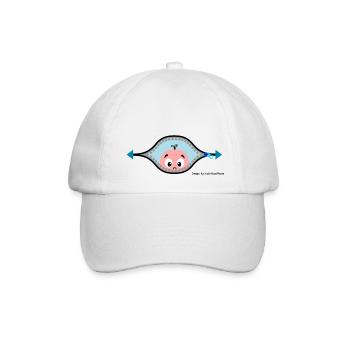 BabyBoy - Baseballkappe - Weiß/Weiß - Vorne