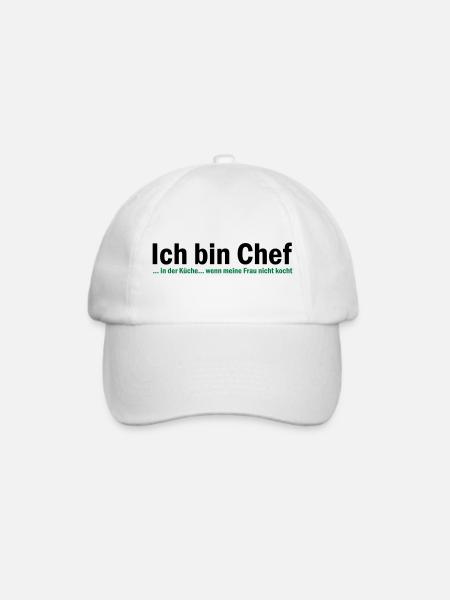 CHEF - Baseballkappe - Weiß/Weiß
