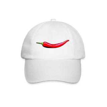Chili - Baseballkappe - Weiß/Weiß - Vorne