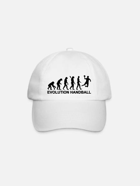 Evolution Handball - Baseballkappe - Weiß/Weiß