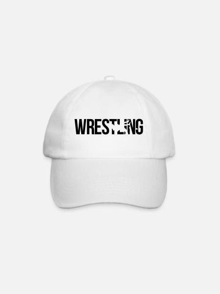 Wrestling - Baseballkappe - Weiß/Weiß