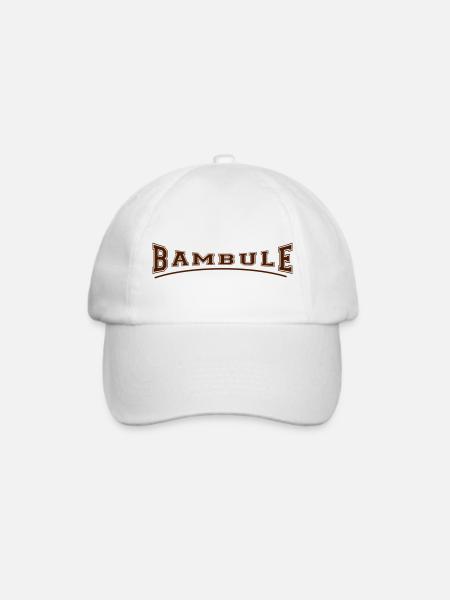 BAMBULE - Baseballkappe - Weiß/Weiß
