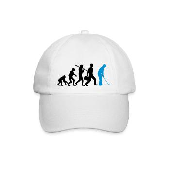 Golf spielen Evolution - Baseballkappe - Weiß/Weiß - Vorne