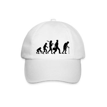 Evolution Opa Design - Baseballkappe - Weiß/Weiß - Vorne