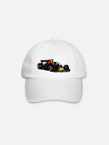 Racecar - Baseballkappe - Weiß/Weiß