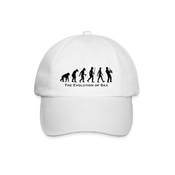 Die Entwicklung von Sax - Baseballkappe - Weiß/Weiß - Vorne