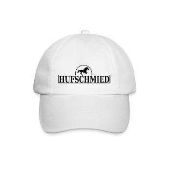 Hufschmied - Baseballkappe - Weiß/Weiß - Vorne