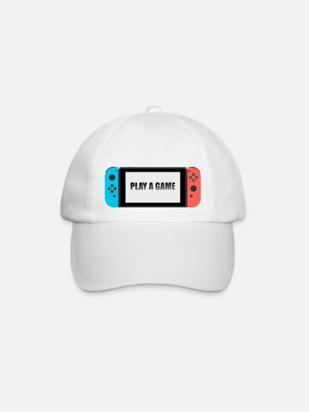 Switch Game - Baseballkappe - Weiß/Weiß