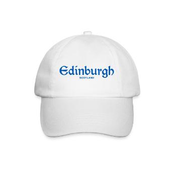EDINBURGH Scotland Schottland - Baseballkappe - Weiß/Weiß - Vorne
