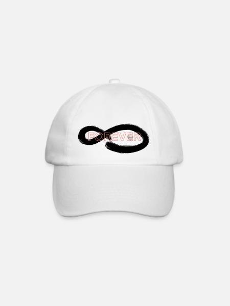 Forever - Baseballkappe - Weiß/Weiß