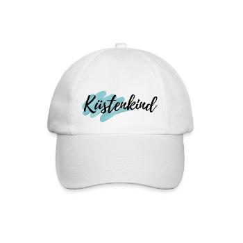 Küstenkind - Baseballkappe - Weiß/Weiß - Vorne