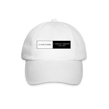 LUXURY EMPIRE - Baseballkappe - Weiß/Weiß - Vorne