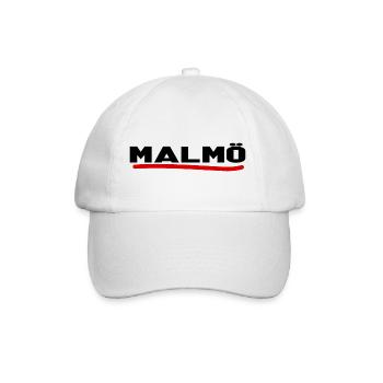 Malmö - Baseballkappe - Weiß/Weiß - Vorne