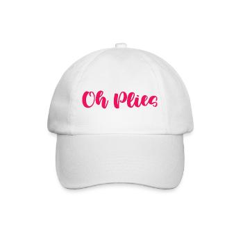 Oh Plies - Baseballkappe - Weiß/Weiß - Vorne