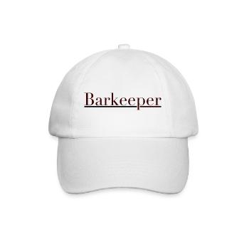 Barkeeper - Baseballkappe - Weiß/Weiß - Vorne