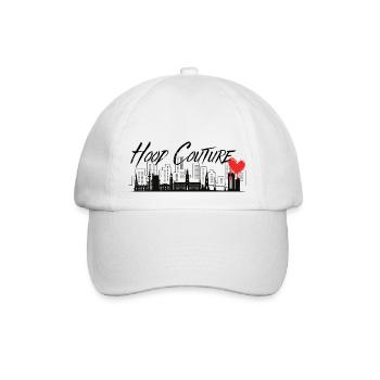 Hood Couture <3 - Baseballkappe - Weiß/Weiß - Vorne