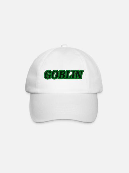 Goblin - Baseballkappe - Weiß/Weiß