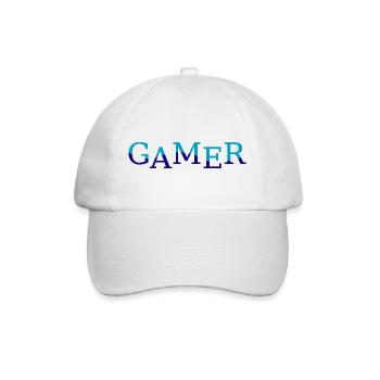 Game Gaming PC - Baseballkappe - Weiß/Weiß - Vorne