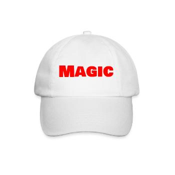 Magic - Baseballkappe - Weiß/Weiß - Vorne