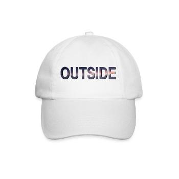 Outdoor - Baseballkappe - Weiß/Weiß - Vorne