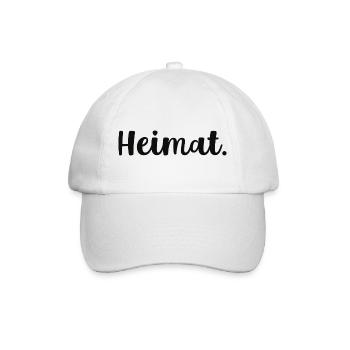 Heimat - Baseballkappe - Weiß/Weiß - Vorne