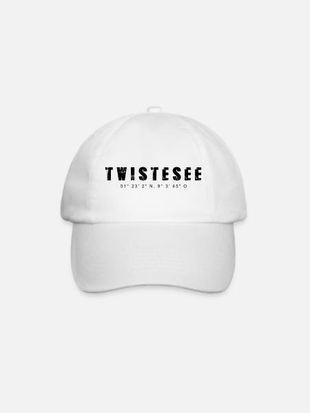 Twistesee - Baseballkappe - Weiß/Weiß