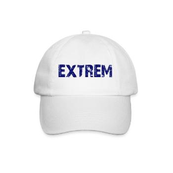 EXTREM - Baseballkappe - Weiß/Weiß - Vorne