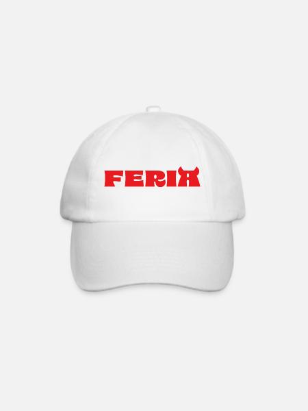Feria - Baseballkappe - Weiß/Weiß