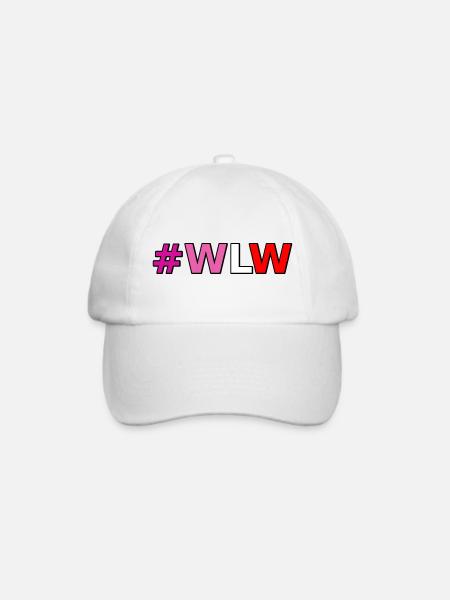Hashtag WLW - Baseballkappe - Weiß/Weiß