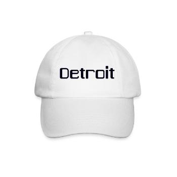DETROIT - Baseballkappe - Weiß/Weiß - Vorne